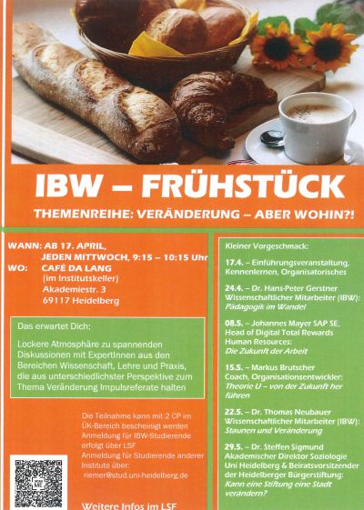 Flyer IBW-Frühstück
